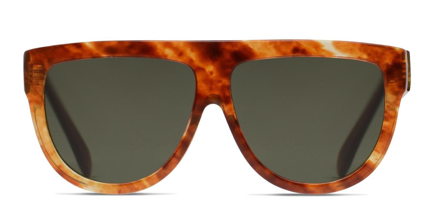 Celine CL40001F Tortoise/Yellow Prescription Sunglasses