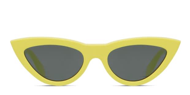 Celine CL40019I Yellow Prescription Sunglasses