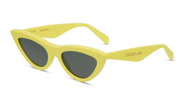 Celine CL40019I Yellow Prescription Sunglasses