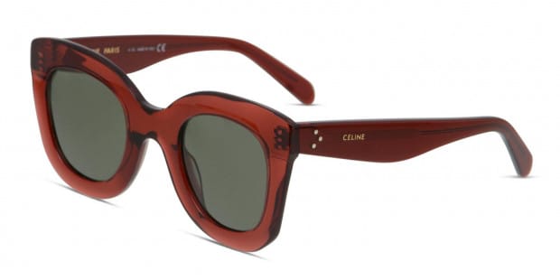 Celine CL4005IN Red/Clear Prescription Sunglasses