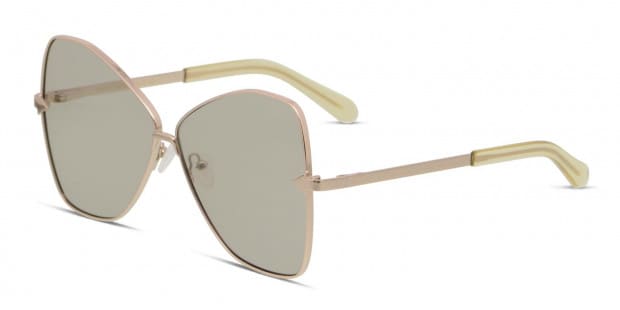 Karen Walker Queen Gold Prescription Sunglasses