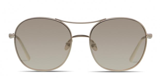 【あすつく】 CE137S Chloe Gold Sunglasses Prescription 小物