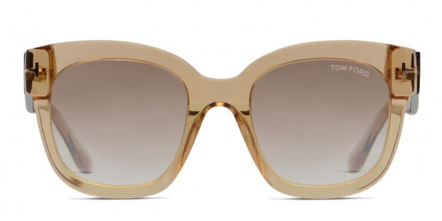 Tom Ford TF613 Beatrix Neutral Clear Prescription Sunglasses