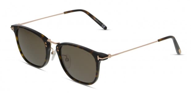 Tom Ford ‌TF672 Beau Brown/Tortoise/Gold Prescription Sunglasses