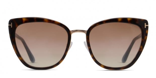 Tom Ford TF717 Simona Tortoise/Gold Prescription Sunglasses