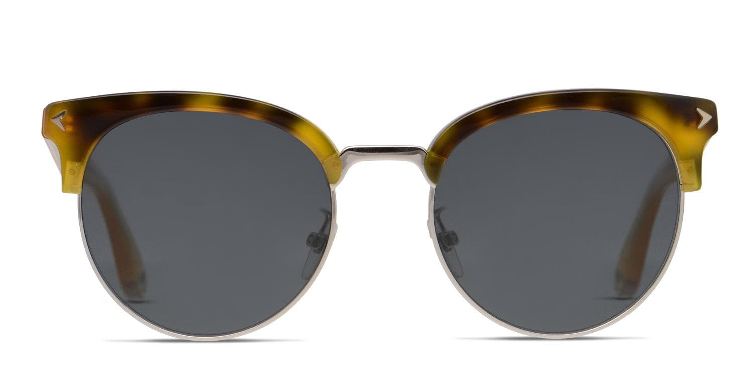 Givenchy GV7064/F/S Tortoise/Yellow/Silver glasses - Tortoise / Yellow / Silver - Frontal View