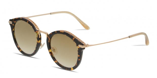 Jimmy Choo Bobby/S Tortoise/Gold Prescription Sunglasses