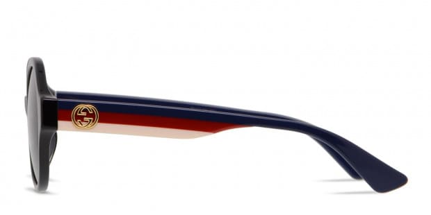 Red and blue gucci sunglasses hotsell