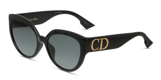 Dior DDior F Shiny Black Prescription Sunglasses