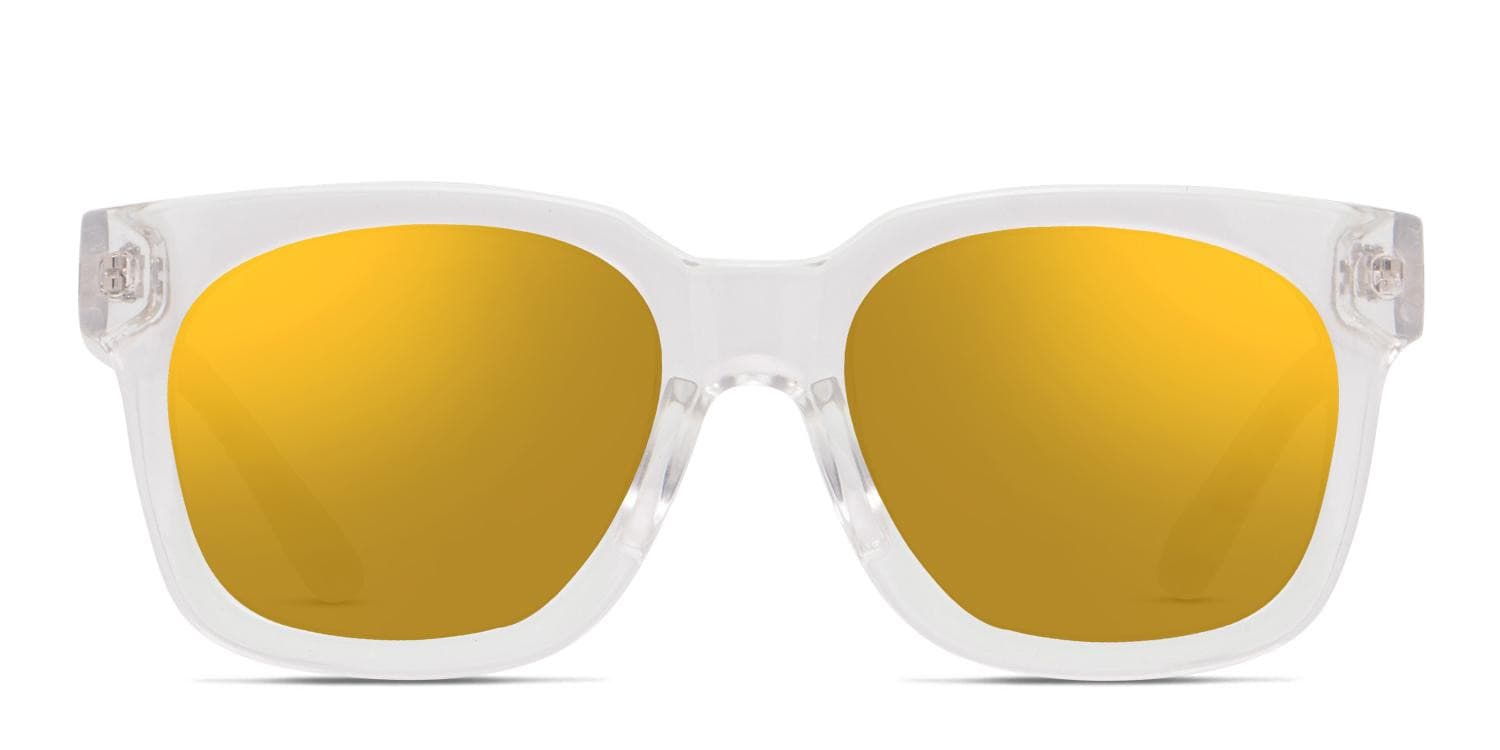 Spy Shandy Clear, Gold glasses - Clear / Gold - Frontal View