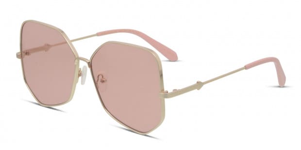 Karen Walker Black Diamond Gold/Pink Prescription Sunglasses