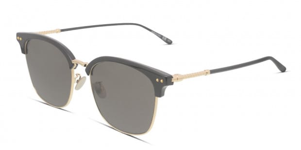 Bottega Veneta BV0155SK Black/Gold Prescription Sunglasses