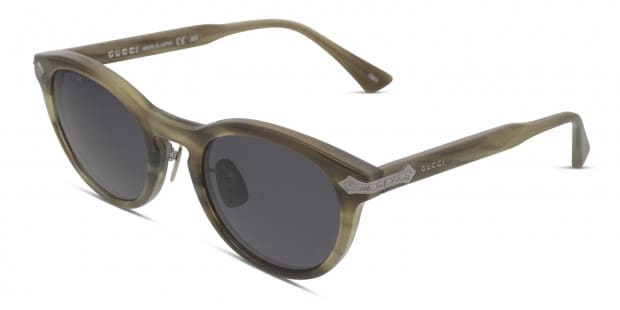 グランドセール Gucci GG0071S Gray Prescription Sunglasses 小物