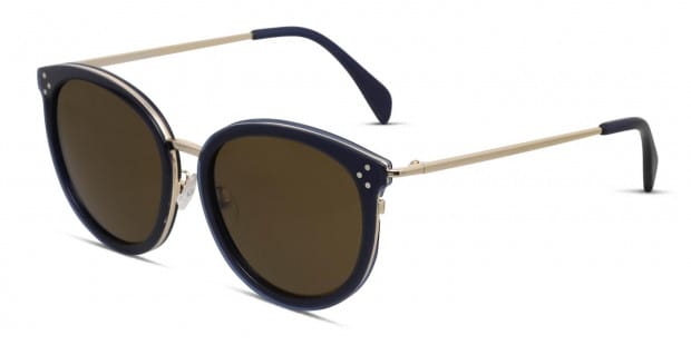 Celine CL40033F Blue/Gold Prescription Sunglasses