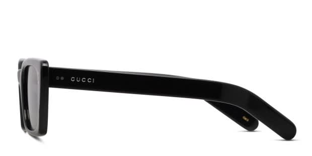 Gucci GG0539S Shiny Black Prescription Sunglasses - 50% Off Lenses