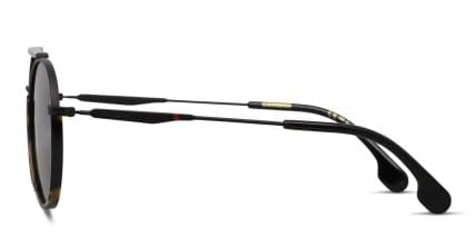 Carrera 208/S Black/Tortoise glasses - Black / Tortoise - Side View