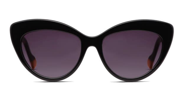 Le Specs Maurmaur Shiny Black Prescription Sunglasses - 50  display picture 3