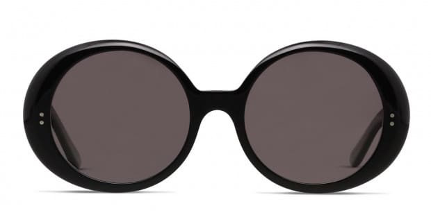 Celine black round sunglasses hot sale