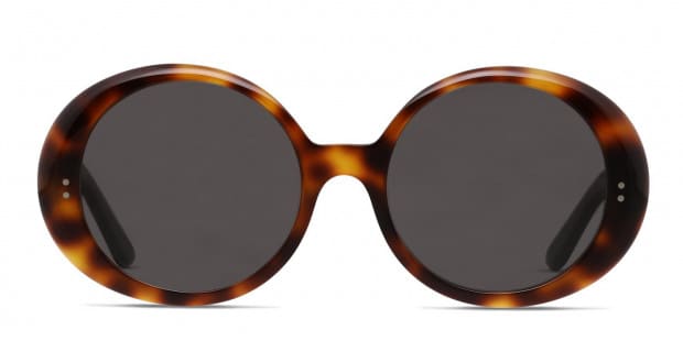 Celine round tortoise sunglasses clearance