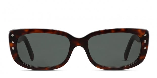 Celine CL40072I Brown Tortoise Prescription Sunglasses 50 Off Lenses