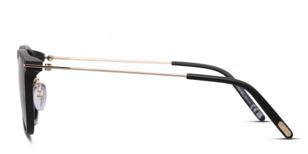 Tom Ford ‌TF672 Beau Black/Gold Prescription Sunglasses