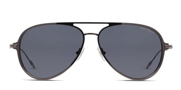 Mont Blanc MB0059S Gunmetal Prescription Sunglasses