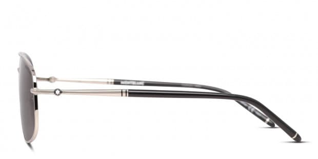 Mont Blanc MB0069S Silver Prescription Sunglasses