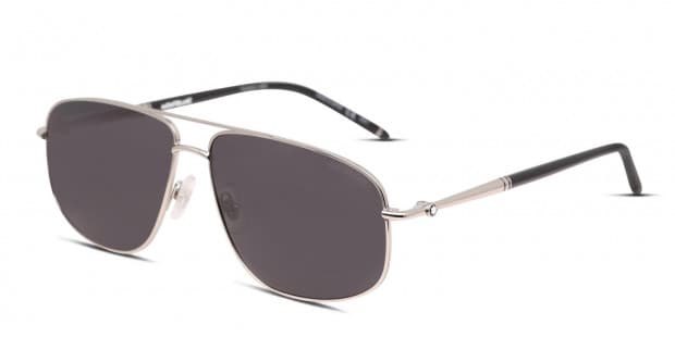 Mont Blanc MB0069S Silver Prescription Sunglasses