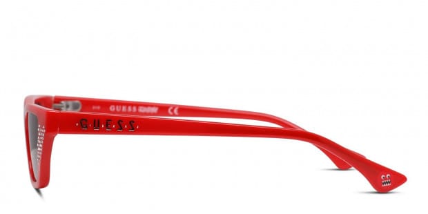 Red guess sunglasses clearance