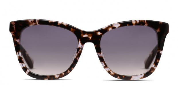 Kate Spade Alexane/S Tortoise/Purple/Gold Prescription Sunglasses