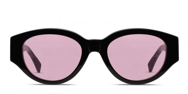 Retrosuperfuture Drew Mama Black/Pink Prescription Sunglasses