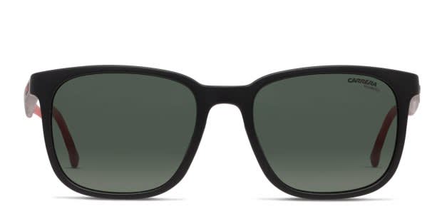 Carrera Matte Black Frame with Green Lenses Sunglasses CARRERA 1048S 0003 UC Sunglasses Matte Black Frame Green  main image 4