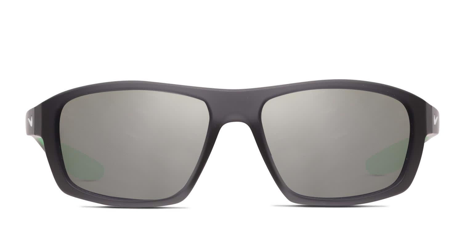 Nike Brazen Boost CT8179 Gray, Green Prescription Sunglasses - 50