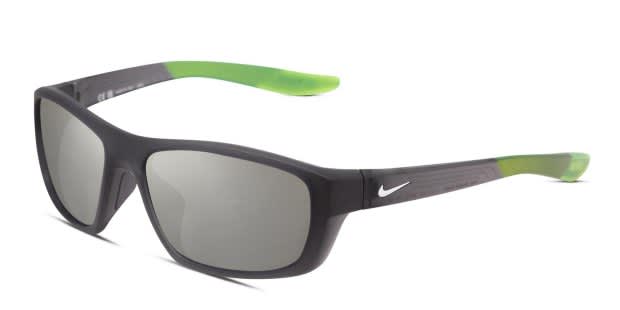 Nike Brazen Boost CT8179 Gray, Green Prescription Sunglasses - 50
