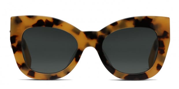 Karen Walker Northern Lights 22 B Tortoise Yellow Prescription Sunglasses 50 Off Lenses