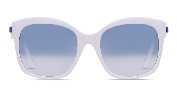 Adidas OR0012 White Blue Prescription Sunglasses 50 Off Lenses