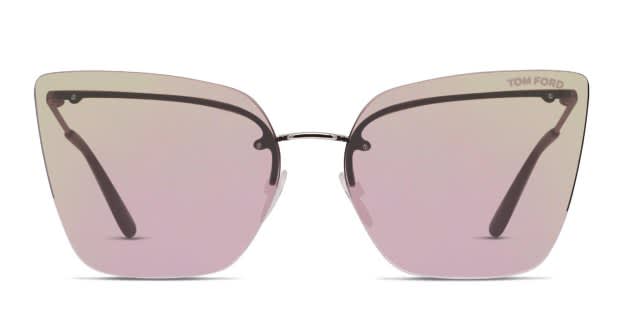 【新品】TOM FORD　トムフォード　サングラス　Camilla　カミラ Tom Ford Black Frame Gradient Tint Camilla Sunglasses - TF24