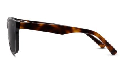 Botaniq BIS-7015 Shiny Black glasses - Shiny Black - Side View