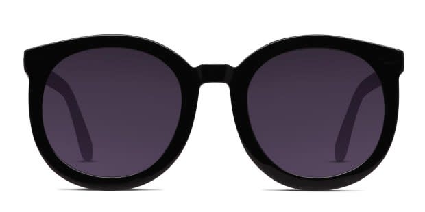 Karen Walker Super Duper Strength Shiny Black Prescription  display picture 3