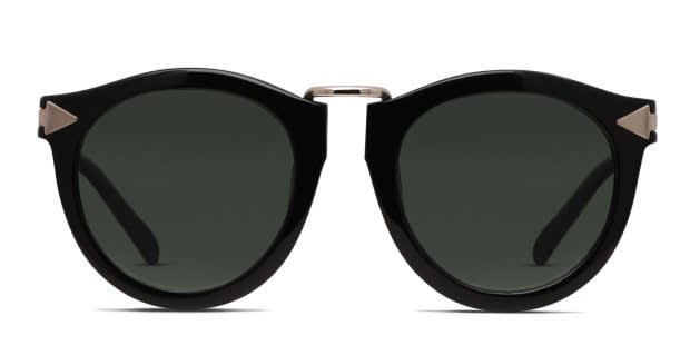 Karen Walker Harvest Shiny Black, Gold Prescription  display picture 2