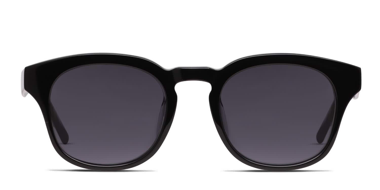 Le Specs Trentadue Shiny Black glasses - Shiny Black - Frontal View