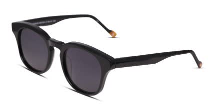Le Specs Trentadue Shiny Black glasses - Shiny Black - Angle View