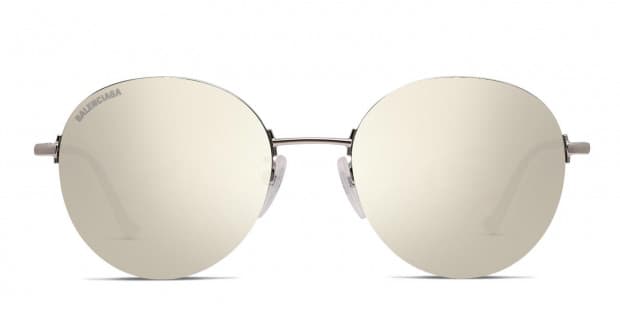 【通販 人気】 Balenciaga Sunglasses Prescription Silver BB0016SK 小物