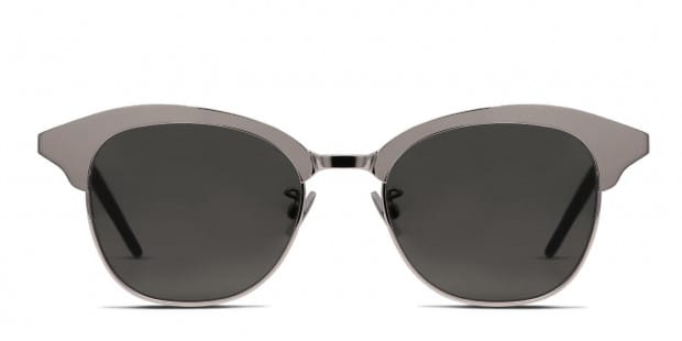 Saint Laurent SL 356 Metal Silver Prescription Sunglasses - 50 