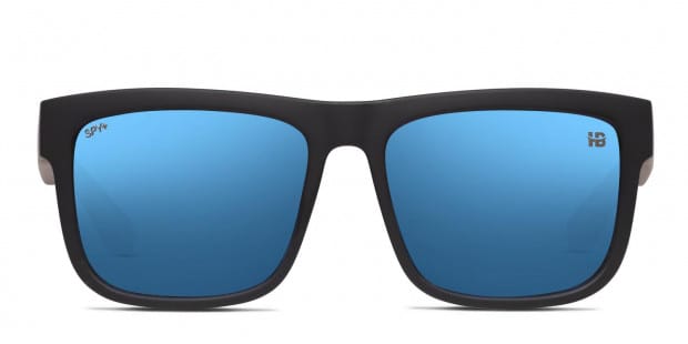 Spy Discord Matte Black Blue Prescription Sunglasses 50 Off Lenses