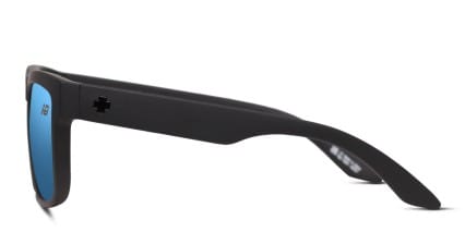 Spy Discord Matte Black, Blue glasses - Matte Black / Blue - Side View