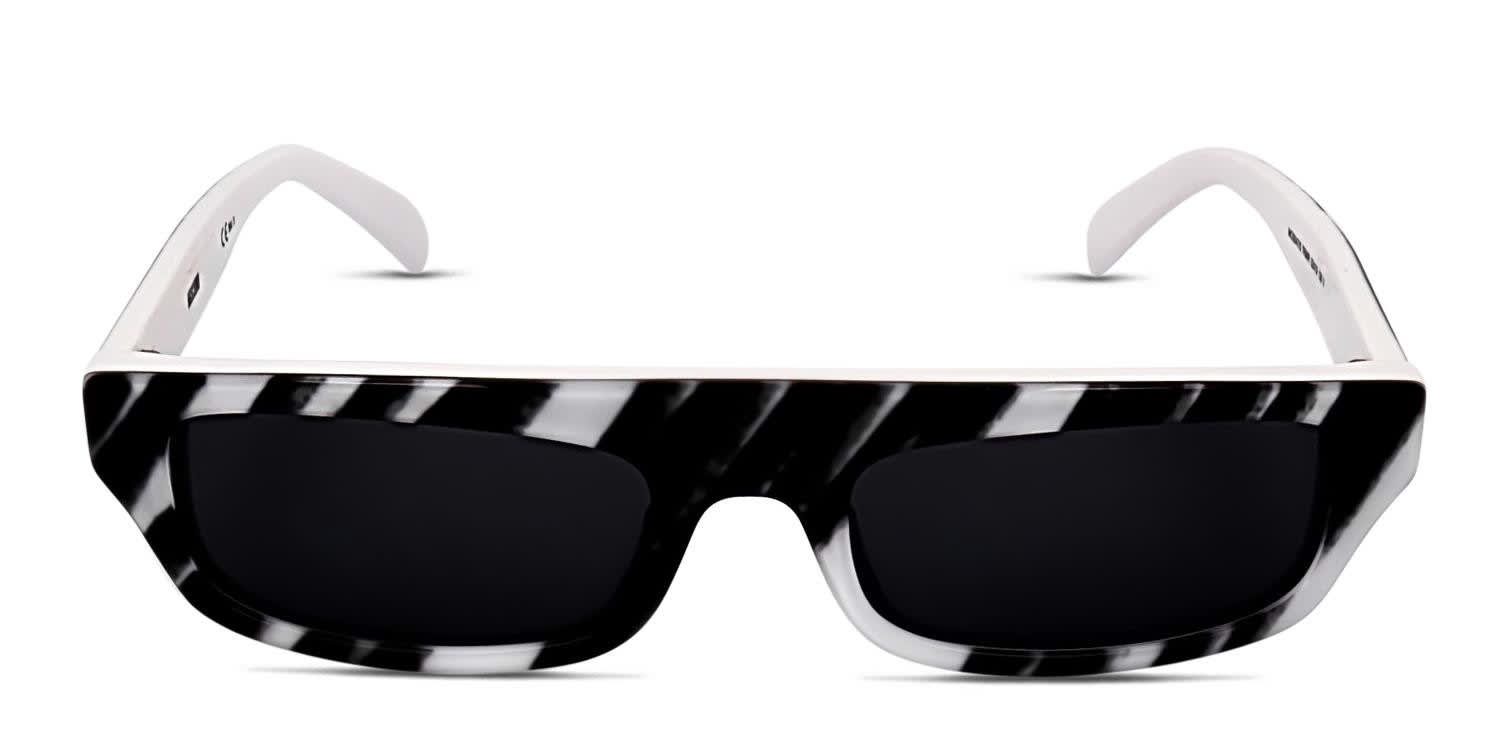 Moschino MOS047/S Black, White Prescription Sunglasses - 50  display picture 1