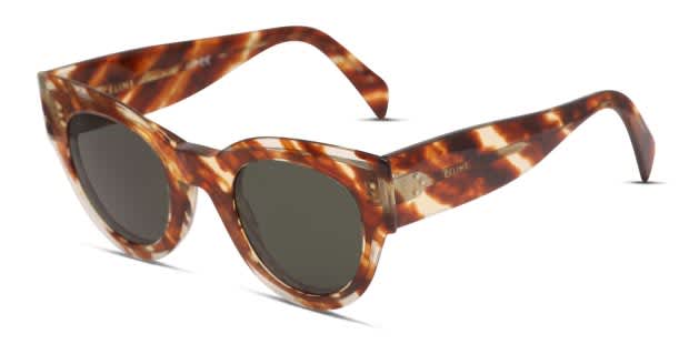Celine CL40008I Tortoise, Brown Prescription Sunglasses - 50% Off