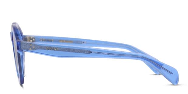 Celine CL40018I Blue, Clear Prescription Sunglasses - 50% Off Lenses