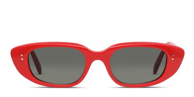 Celine CL40095U Red Prescription Sunglasses 50 Off Lenses
